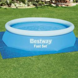 Tapis de sol pour piscine Flowclear 335x335 cm alsavelo