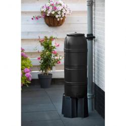 Tonneau d'eau 100 L Noir alsavelo