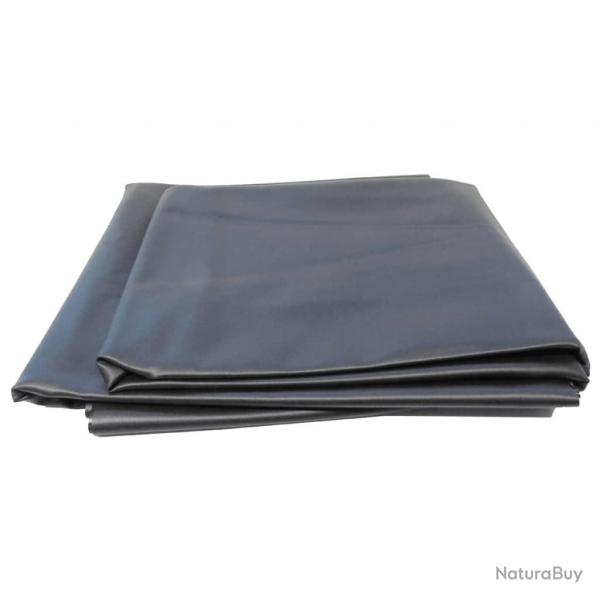 Bche d'tang PVC 6x5 m Noir alsavelo