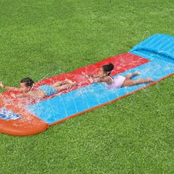 Toboggan aquatique H2OGO Tsunami Splash Ramp Toboggan double alsavelo