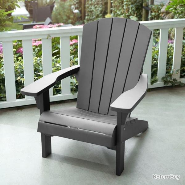 Keter Chaise Adirondack Troy Gris alsavelo