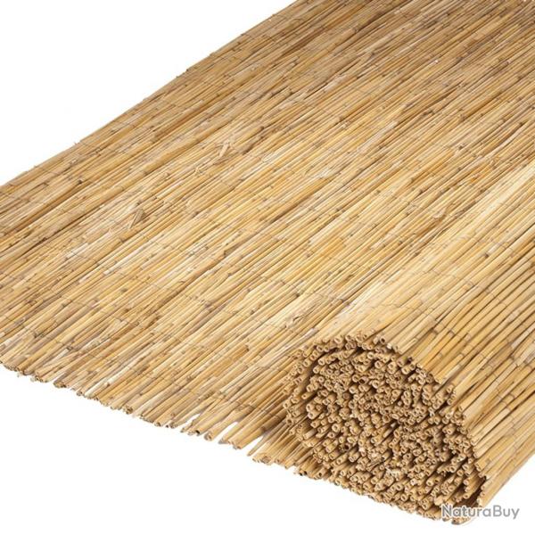 2 pcs crans de jardin Roseau de bambou 500 x 100 cm alsavelo