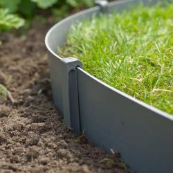 bordure de jardin avec pointes gris alsavelo