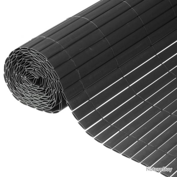 cran de jardin  double face PVC 1x3 m Anthracite alsavelo