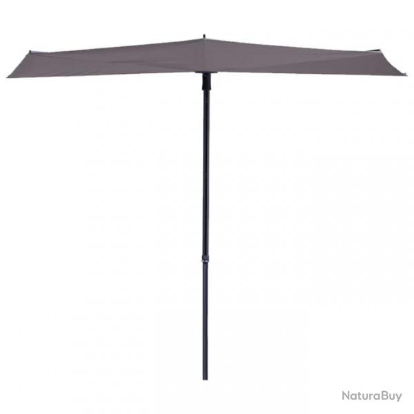 Madison Parasol de balcon Sun Wave 270 x 150 cm Taupe PAC3P015