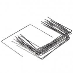 Chevilles de fixation de bâche 20 pcs 25 x 20 cm Métal alsavelo