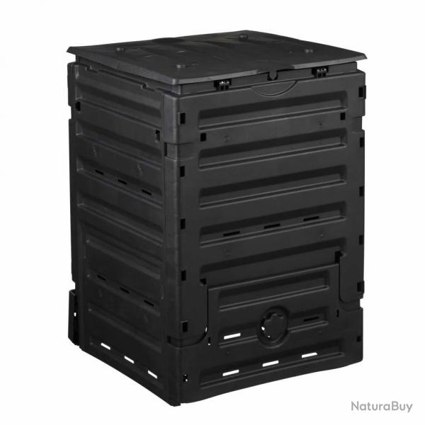 Bac  compost 300 L Noir alsavelo