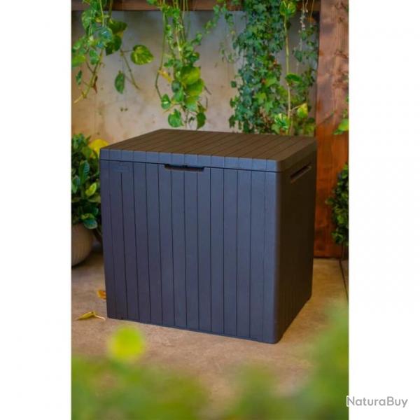 Keter Bote de rangement de jardin City 113 L alsavelo