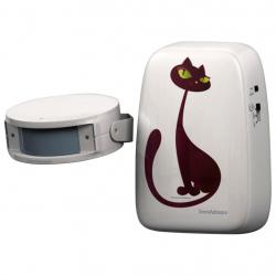 InnovAdvance Sonnette d'entrée de chat 50 m Blanc 78110121 alsavelo