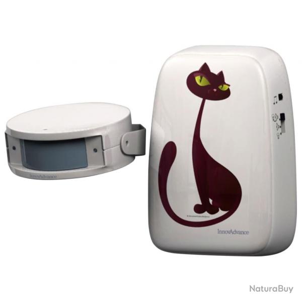InnovAdvance Sonnette d'entre de chat 50 m Blanc 78110121 alsavelo