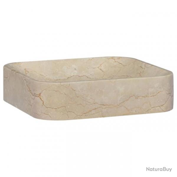 Lavabo Crme 40x40x10 cm Marbre alsavelo