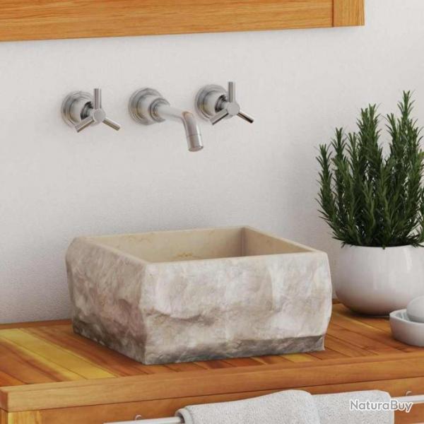 Lavabo Crme 30x30x13 cm Marbre alsavelo