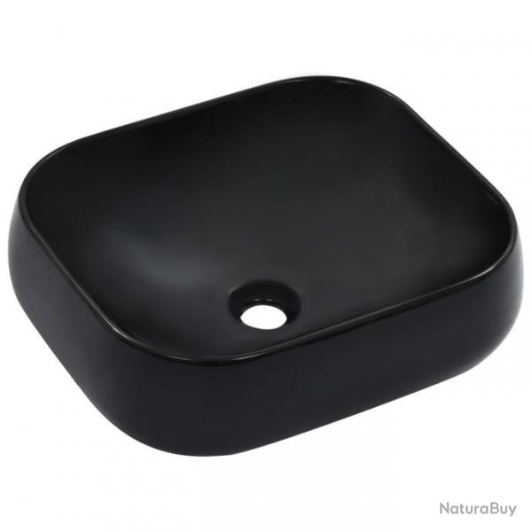 Lavabo 44,5 x 39,5 x 14,5 cm Cramique Noir alsavelo