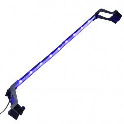 Lampe à LED d'aquarium avec pinces 75-90 cm Bleu et blanc alsavelo