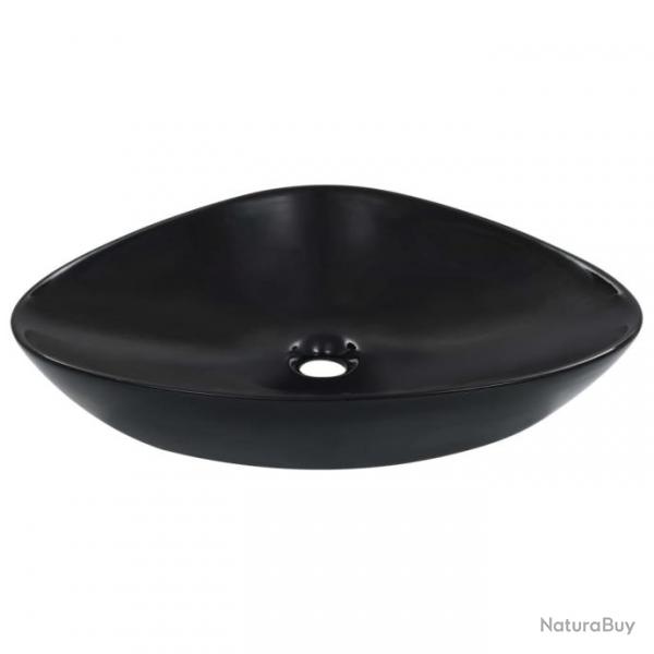 Lavabo 58,5 x 39 x 14 cm Cramique Noir alsavelo