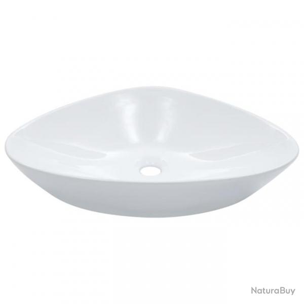 Lavabo 58,5 x 39 x 14 cm Cramique Blanc alsavelo