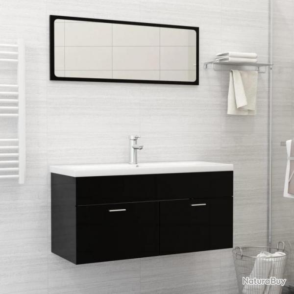 Lavabo encastr avec robinet 101x39x18 cm Cramique Blanc alsavelo