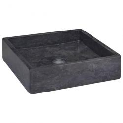 Lavabo Noir 40x40x10 cm Marbre alsavelo