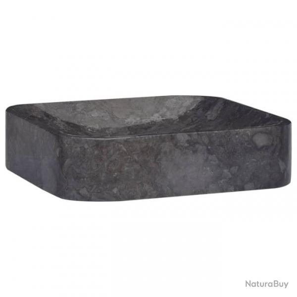 Lavabo Noir 40x40x10 cm Marbre alsavelo