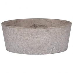 Lavabo Gris Ø40x15 cm Marbre alsavelo