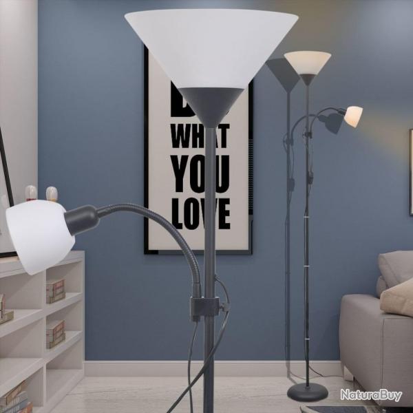 Lampadaire Noir alsavelo