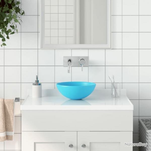 Lavabo de salle de bain Cramique Vert Rond