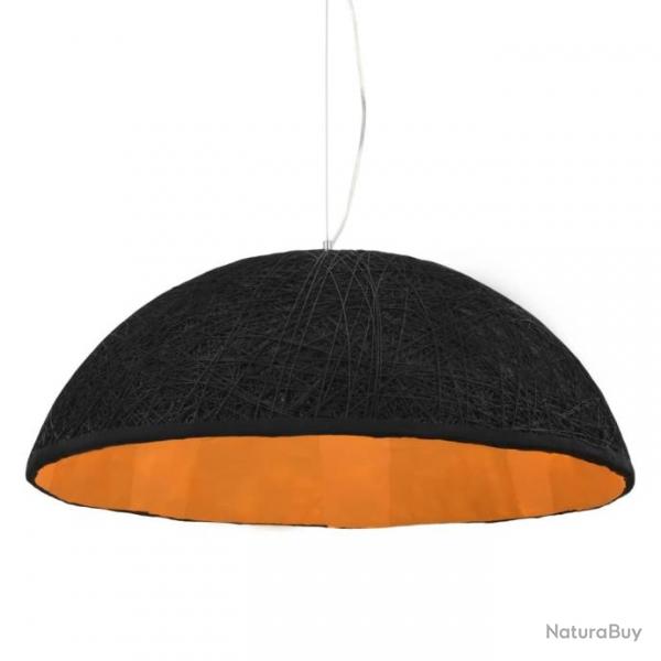 Lampe suspendue Noir et dor 70 cm E27