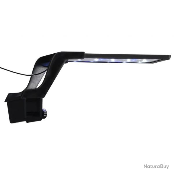 Lampe  LED d'aquarium avec pince 25-45 cm Bleu et blanc alsavelo