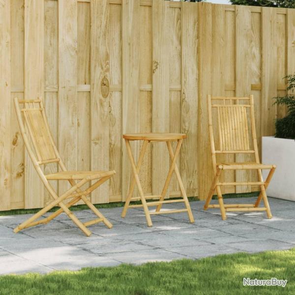 bistro 3 pcs bambou alsavelo