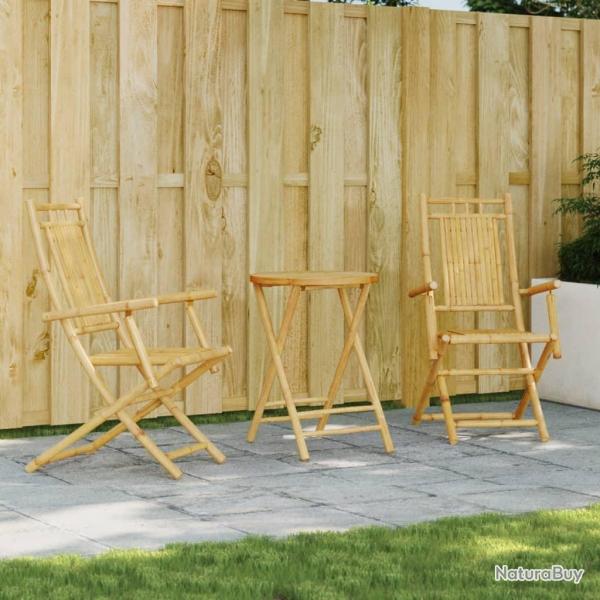 bistro 3 pcs bambou alsavelo