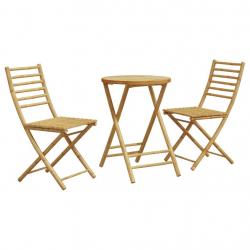 bistro 3 pcs bambou alsavelo