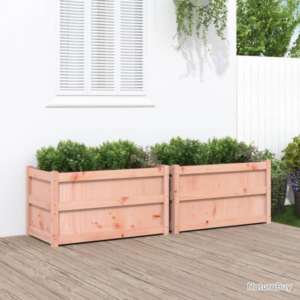 Jardinires 2 pcs bois massif douglas alsavelo
