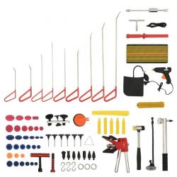 Kit d'outils de débosselage sans peinture 76 pcs alsavelo