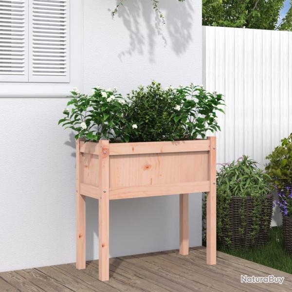 Jardinires avec pieds 70x31x70 cm bois massif douglas alsavelo