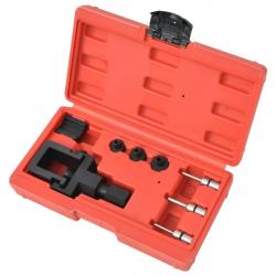 Kit de disjoncteur et de rivetage de chaîne moto 8 pcs alsavelo