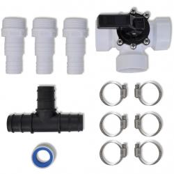 Kit de dérivation pour chauffage solaire de piscine alsavelo