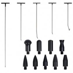 Kit de débosselage sans peinture 5 pcs Acier inoxydable alsavelo