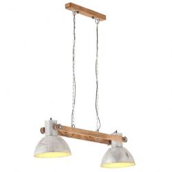 Lampe suspendue industrielle 25 W Argenté 109 cm E27 alsavelo