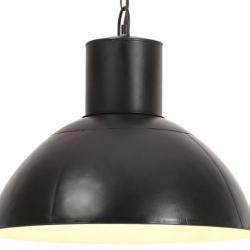 Lampe suspendue 25 W Noir Rond 48 cm E27 alsavelo