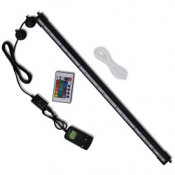 Lampe LED de bulles d'aquarium RVB 56,5 cm alsavelo
