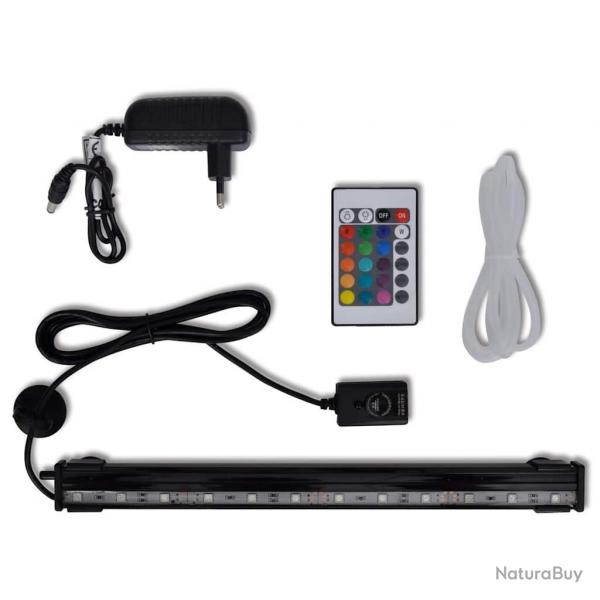 Lampe LED RVB de bulles submersible d'aquarium 32 cm alsavelo