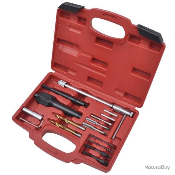 Kit d'outils d'extraction bougie de prchauffage 16 pcs alsavelo