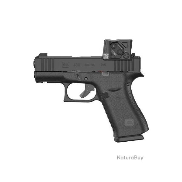 PISTOLET GLOCK 43X FS A-CUT COMBO AIMPOINT COA