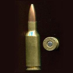 6 mm PPC USA - marquage : 6PPC USA SAKO - balle cuivre pointe creuse