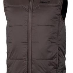 Gilet chauffant Thermoshield marron SOMLYS