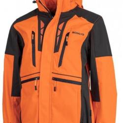 Veste de chasse softshell Newtek JKT V2 orange SOMLYS