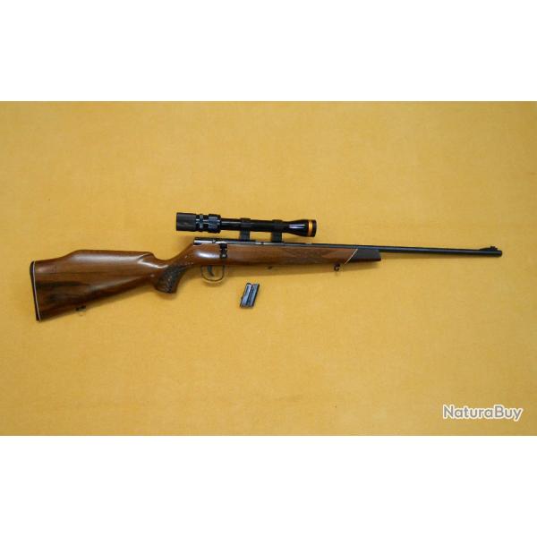 CARABINE VOERE - Cal 22LR  CHARGEUR +LUNETTE et MONTAGE - PRIX DE DEPART 1 SANS RESERVE!!!