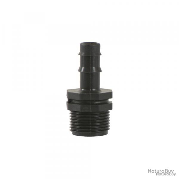 Raccord de branchement 20/27 Mle tuyau arrosage (2 pices)