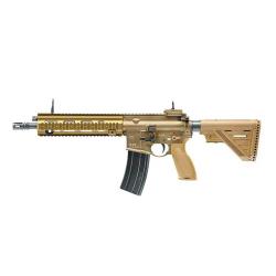 Fusil à gaz ambidextre 416 A5 TAN BBS 6mm blowback full métal 1J