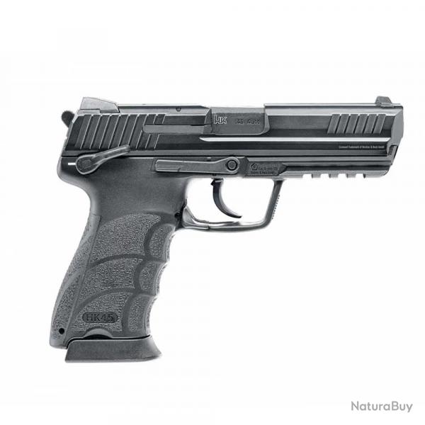 Pistolet à gaz HKP45 24 coups BBS 6mm 1J dos en métal